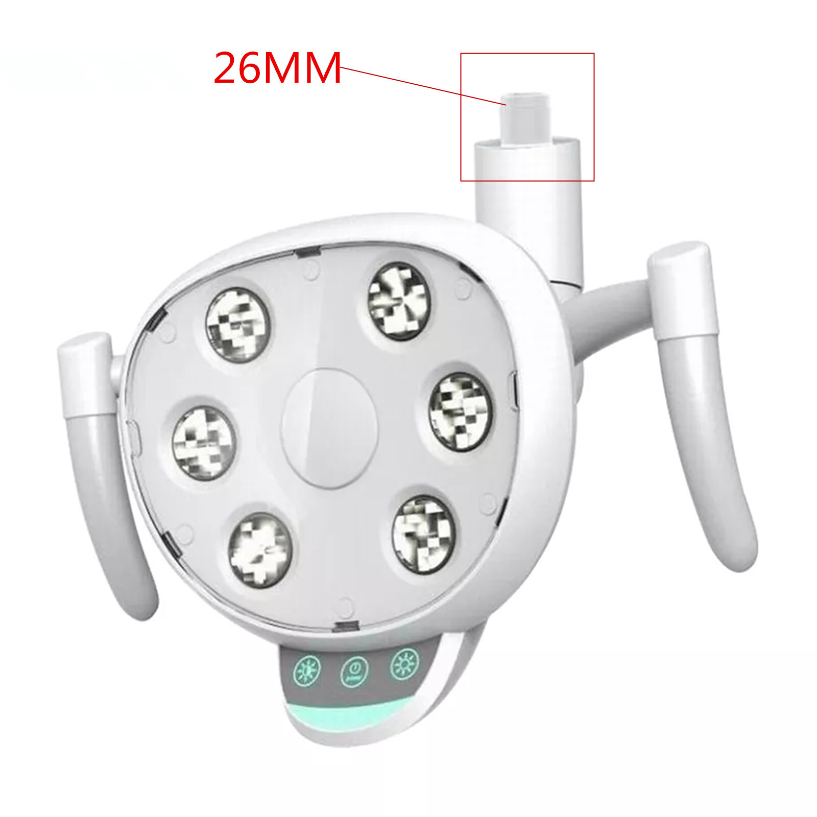 26MM Dental Oral Reflector Lamps Surgical Operation Light with 6 LEDs CX249-23