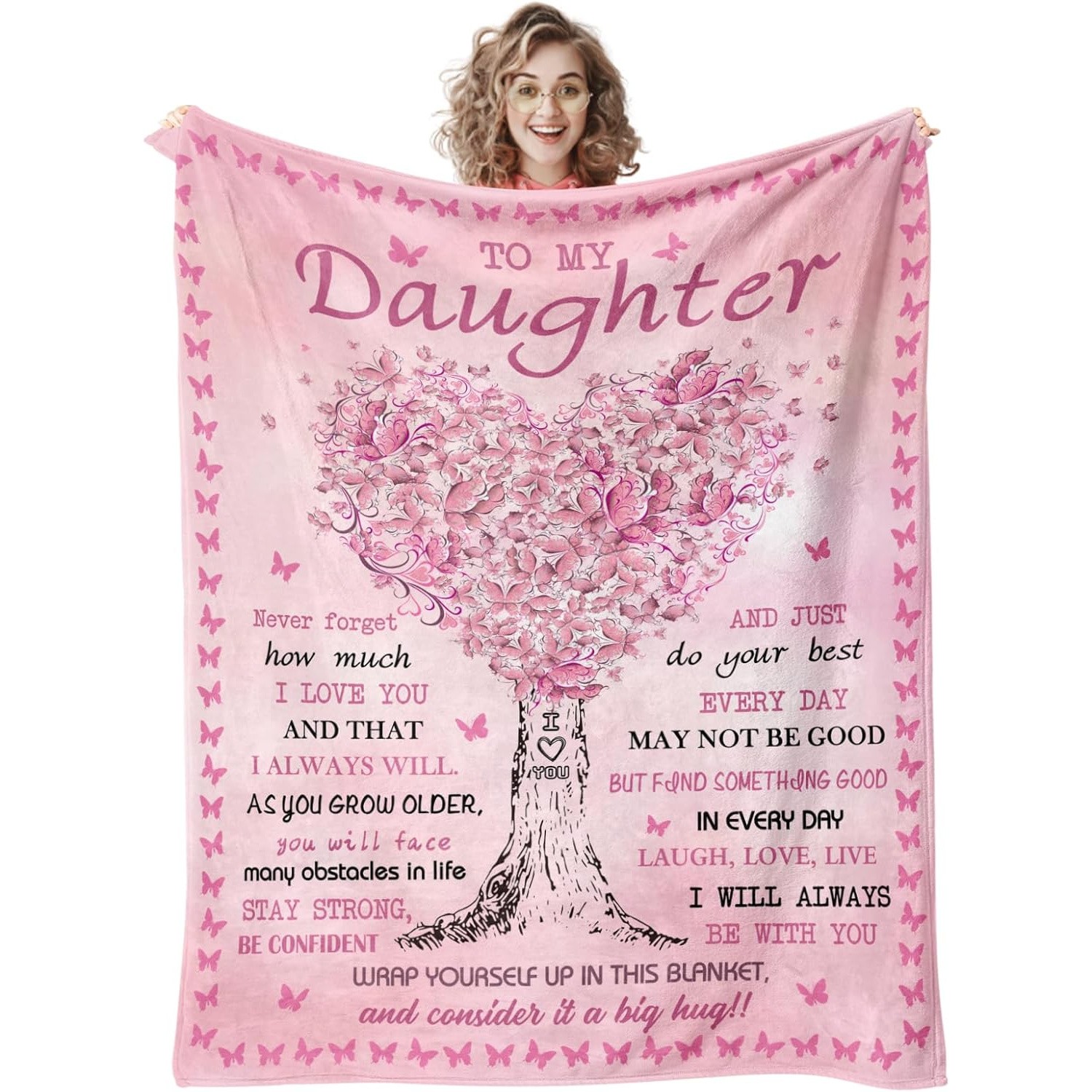Cozy Gifts for Daughters from Parents, Including a Blanket Suitable for Christm