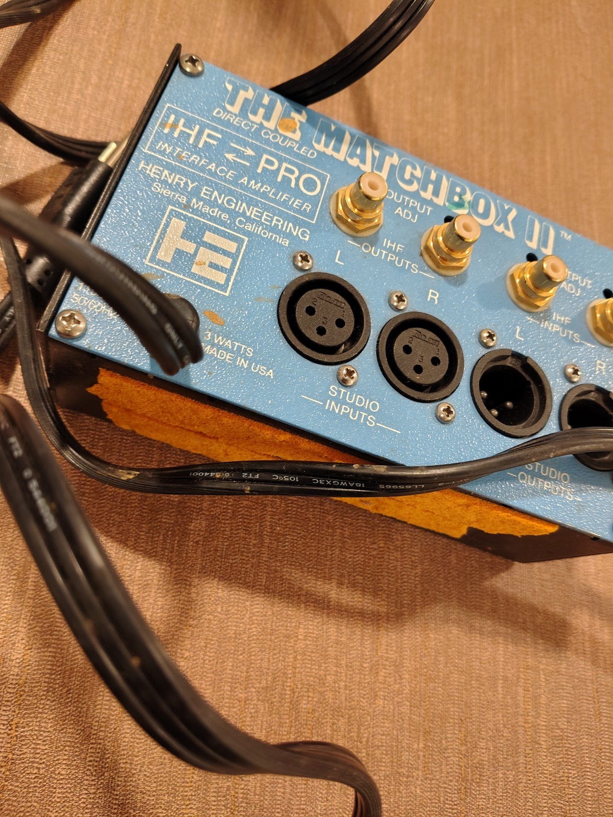UNTESTED The Matchbox II IHF-Pro Stereo Matching Interface Amp