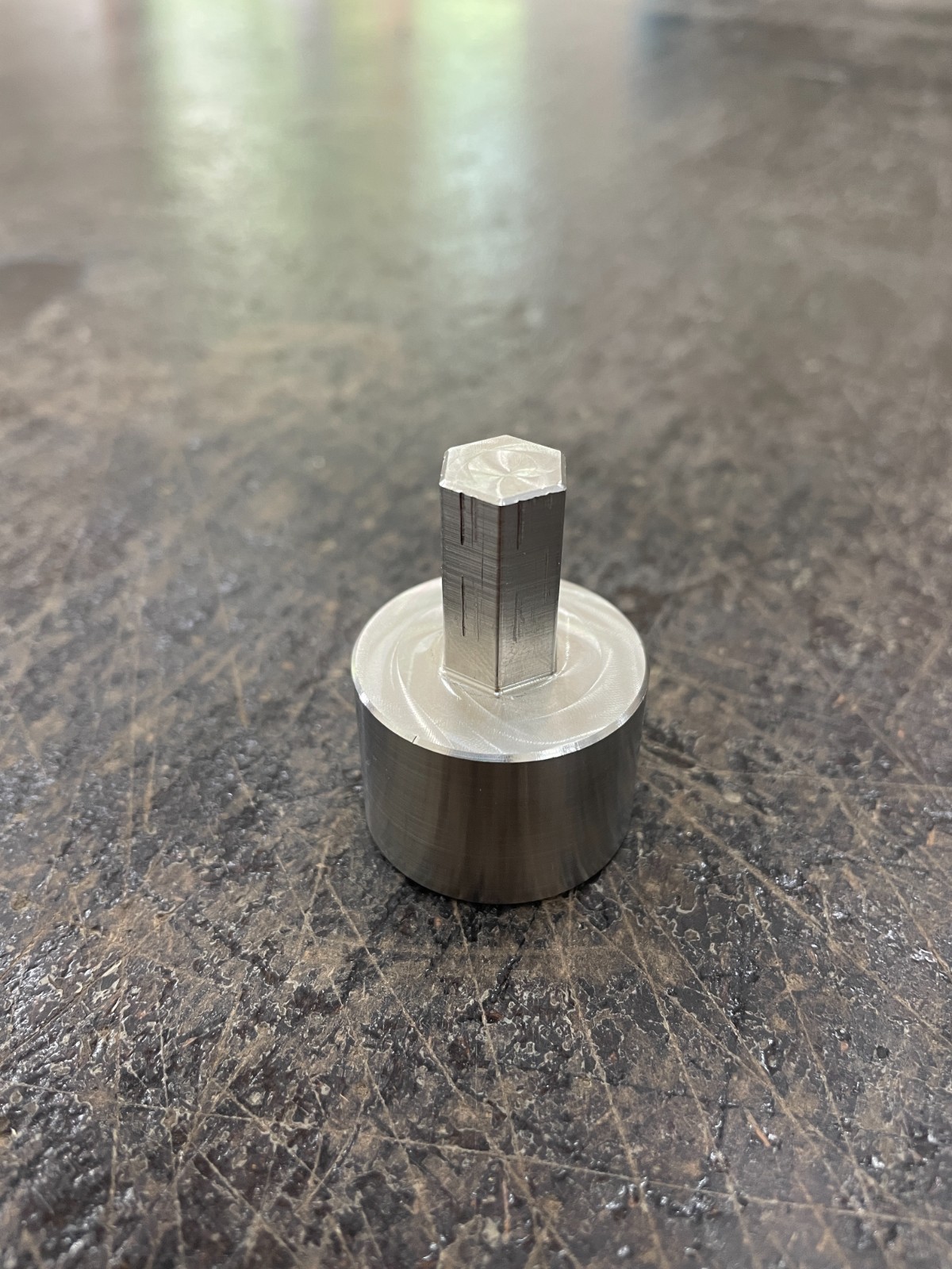 Country Living Grain Mill Drill Bit Adapter-BENT/DENT