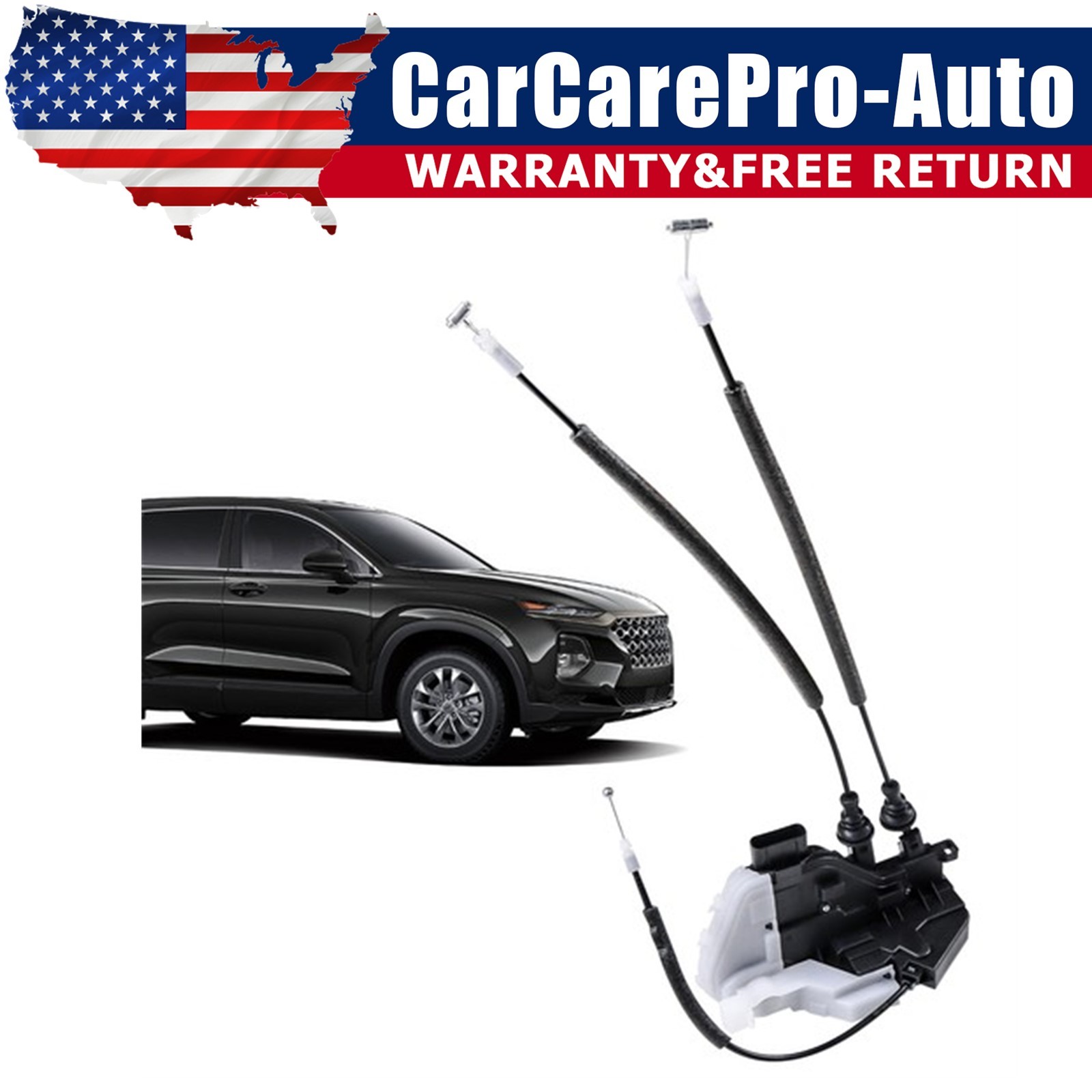 For 2013-2018 Santa Fe Front Door Lock Actuator Motor Passenger Side Latch New