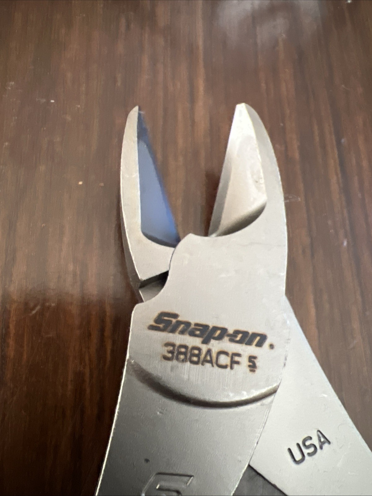 New Snap On Tools Red Soft Grip 8" Pliers Diagonal Wire Cutter 388ACF🔥