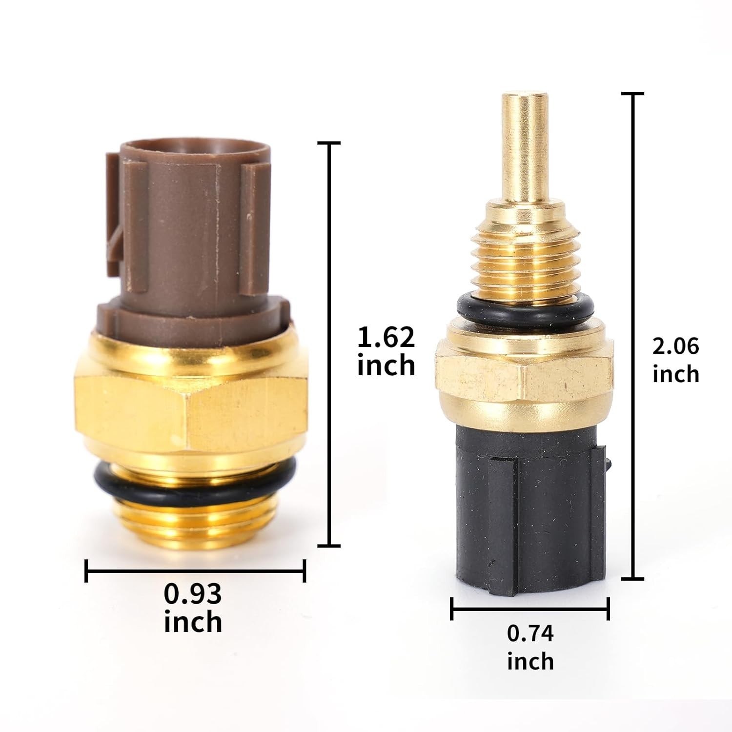 Engine Coolant Temperature Sensor Temp Sender Kit 37870-PJ7-003 37760-2PCS