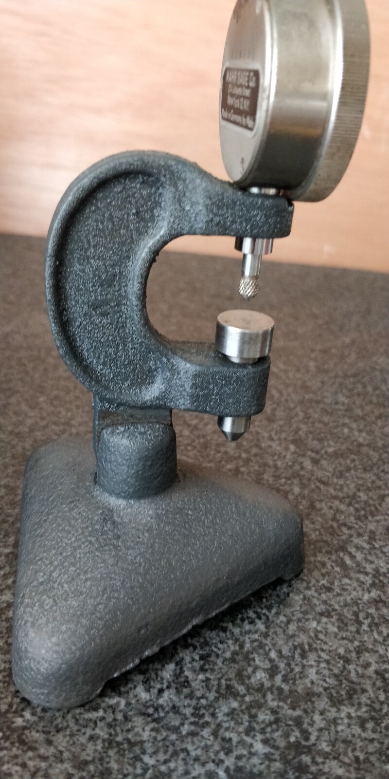 MAHR .001" Bench Dial Indicator Watchmakers Tools Machinist Tool