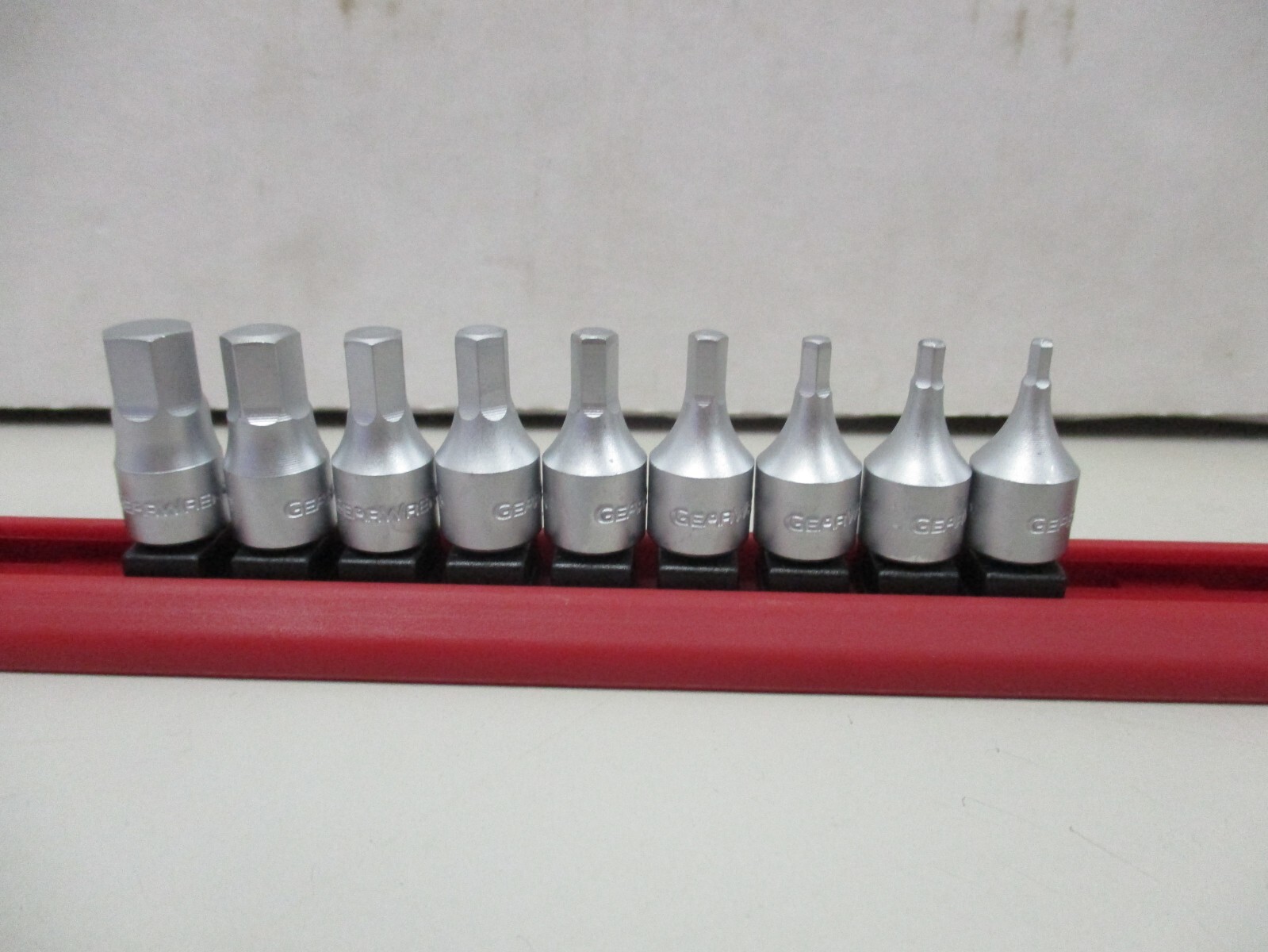 Gearwrench 9 pc SAE Stubby Hex Bit Driver Set