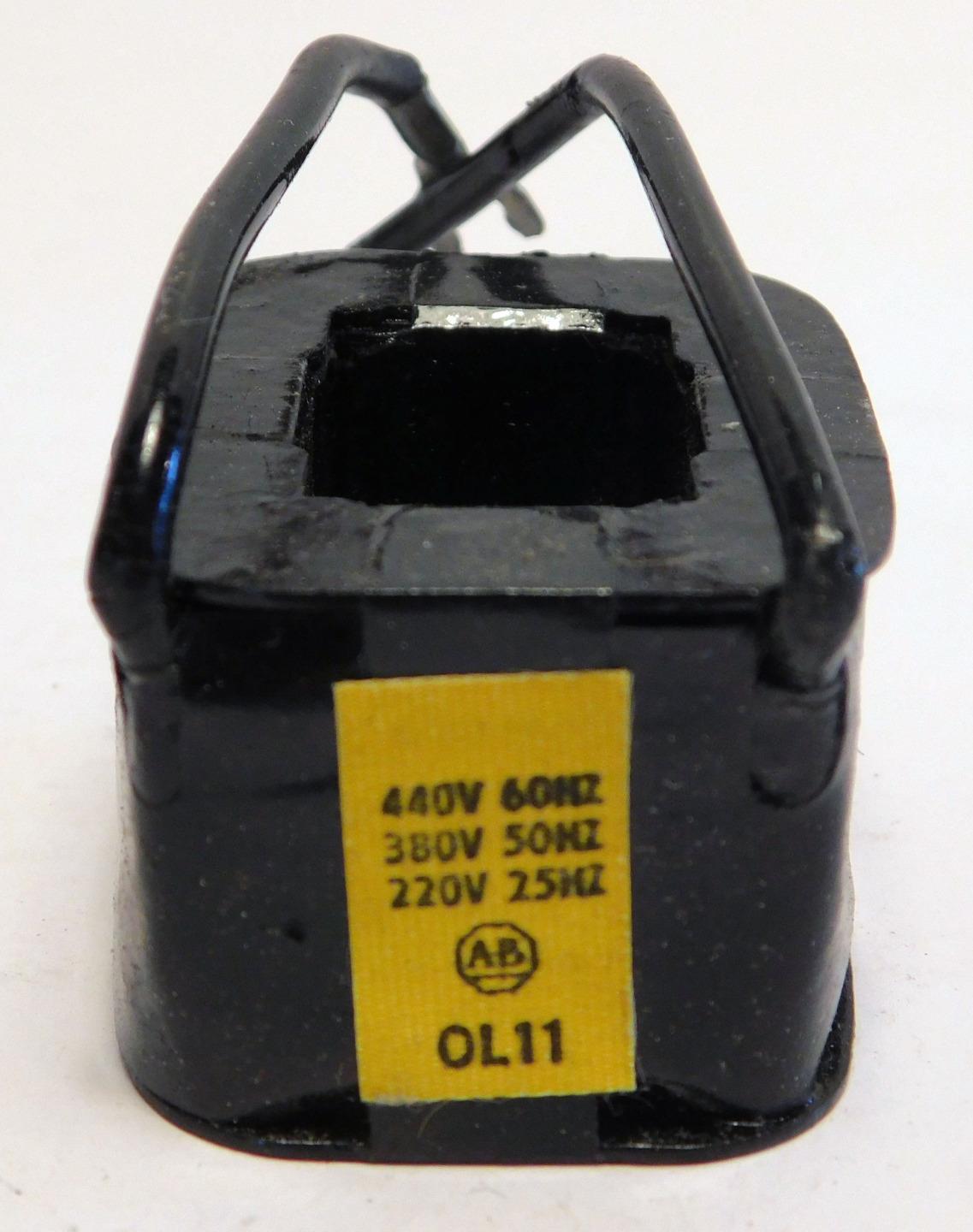 3 ea A-B Allen Bradley Coil 0L11 440V @ 60Hz 380V @ 50Hz 220V @ 25Hz NOS NIB