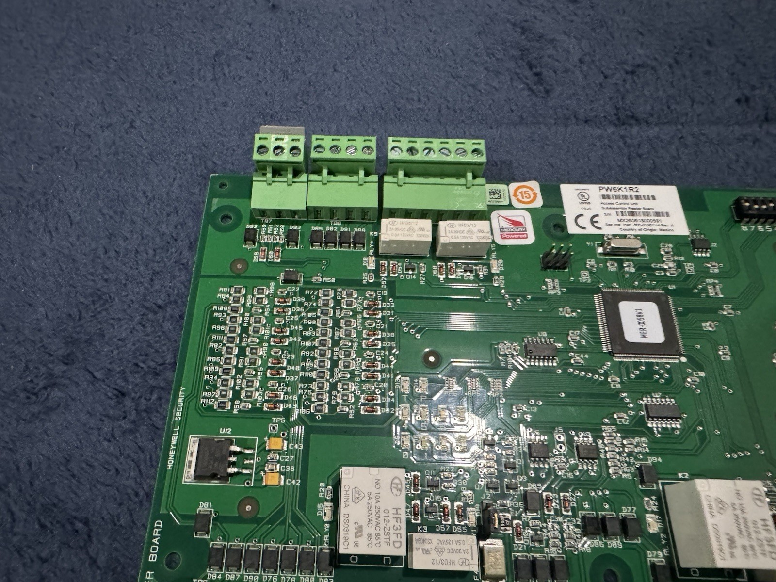 Honeywell PW6K1R2 Access Control Unit Subassembly 2 Reader Module Board