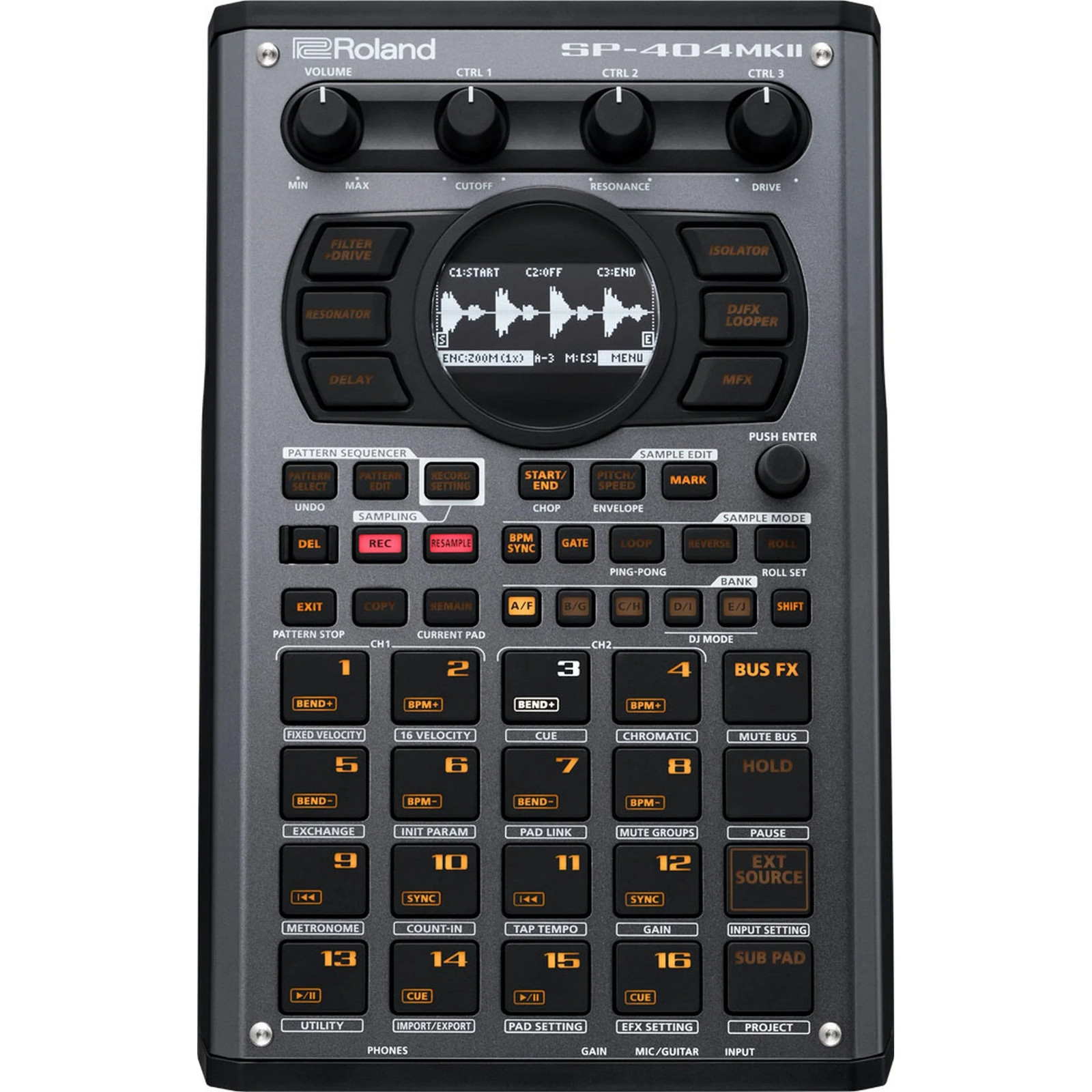 Roland SP-404MKII Creative Sampler and Effector