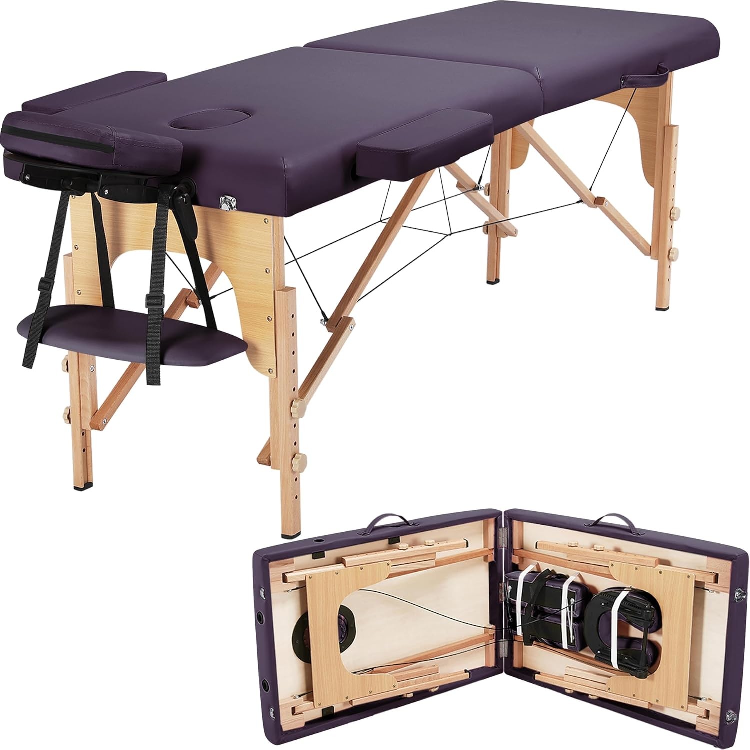 Massage Table Portable Lash Beds Spa Bed Massage Couch Foldable Spa Tables