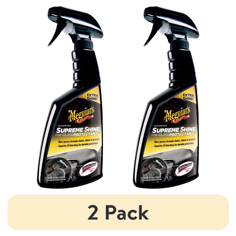 (2 pack) Meguiar's Supreme Shine Protectant, G4016, 16 Oz
