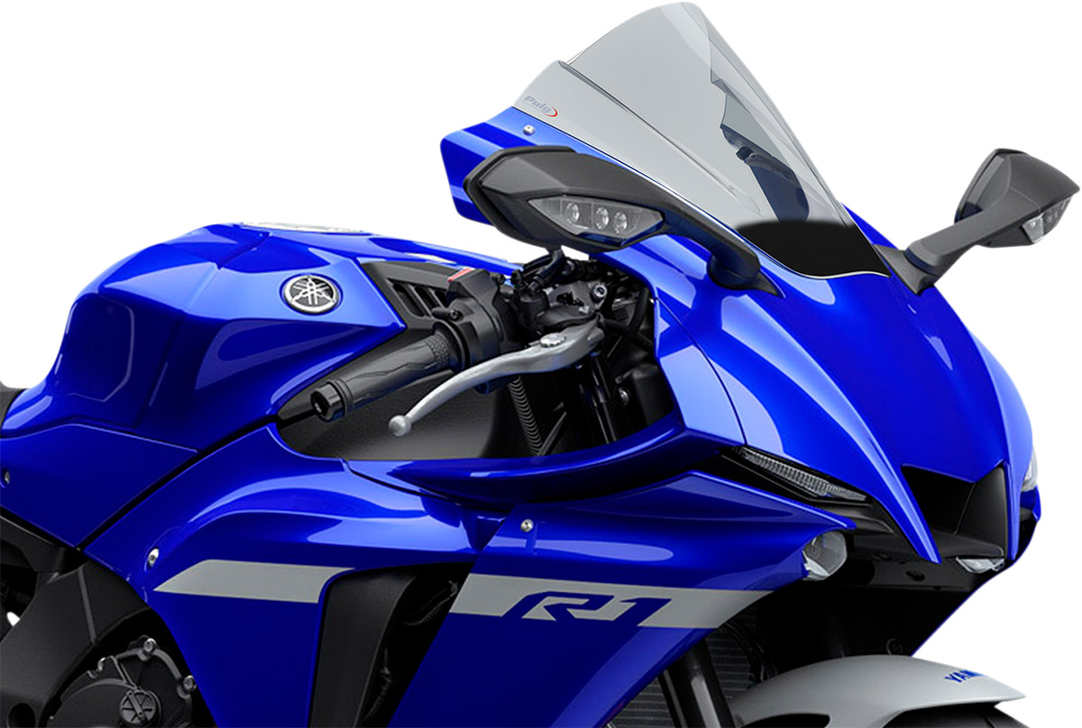 PUIG Race Windscreen Smoke 3826H for 2020 Yamaha R1