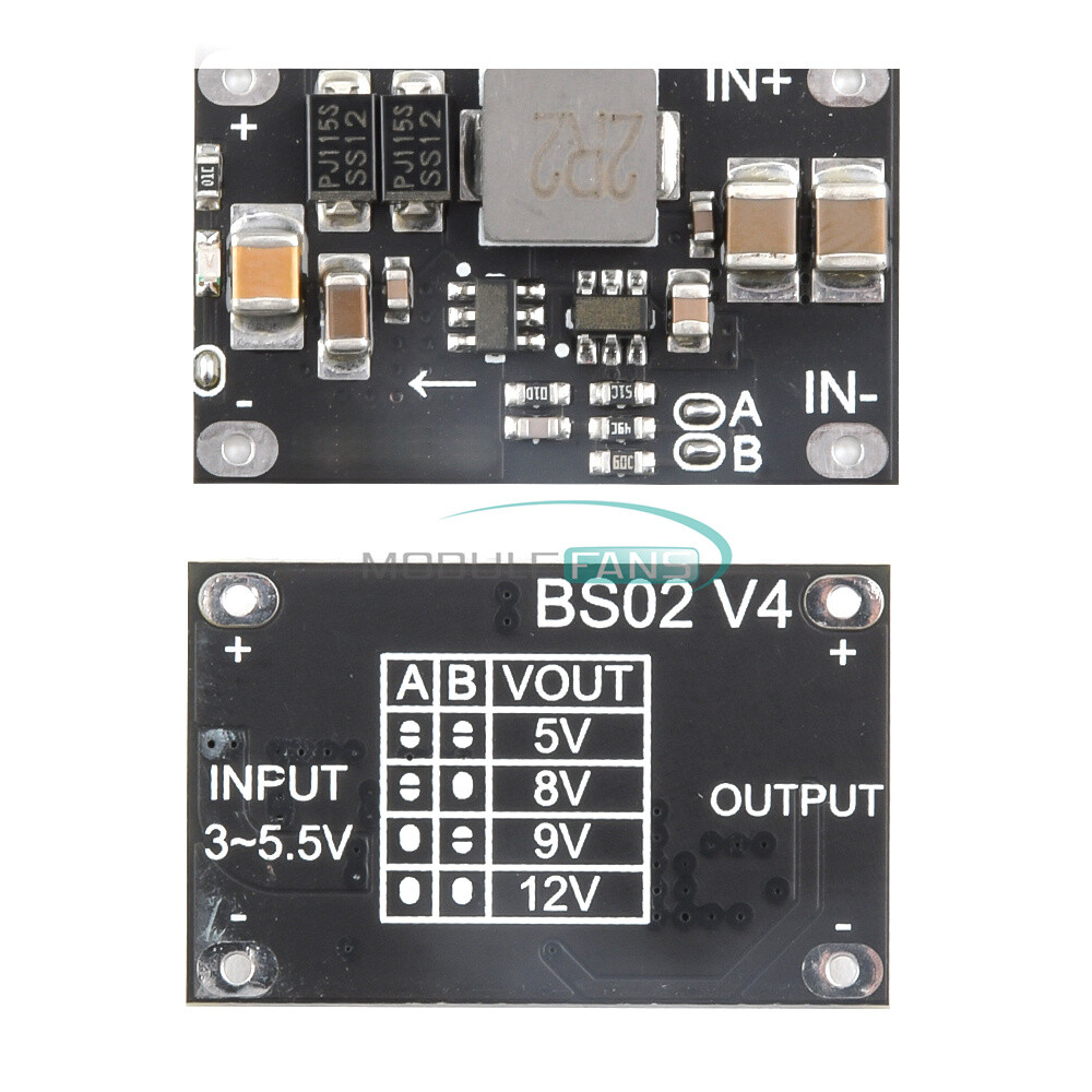 5PCS 3.7V~12V DC-DC Boost Step-up Converter Regulator Module Board