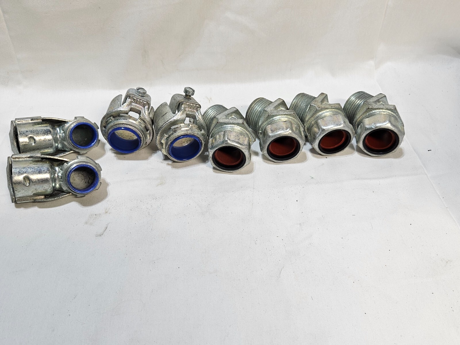 Lot of 8 Misc THOMAS BETTS COUPLINGS, LIQUID TIGHT, BITE CONNECT, MISC. PREOWNED