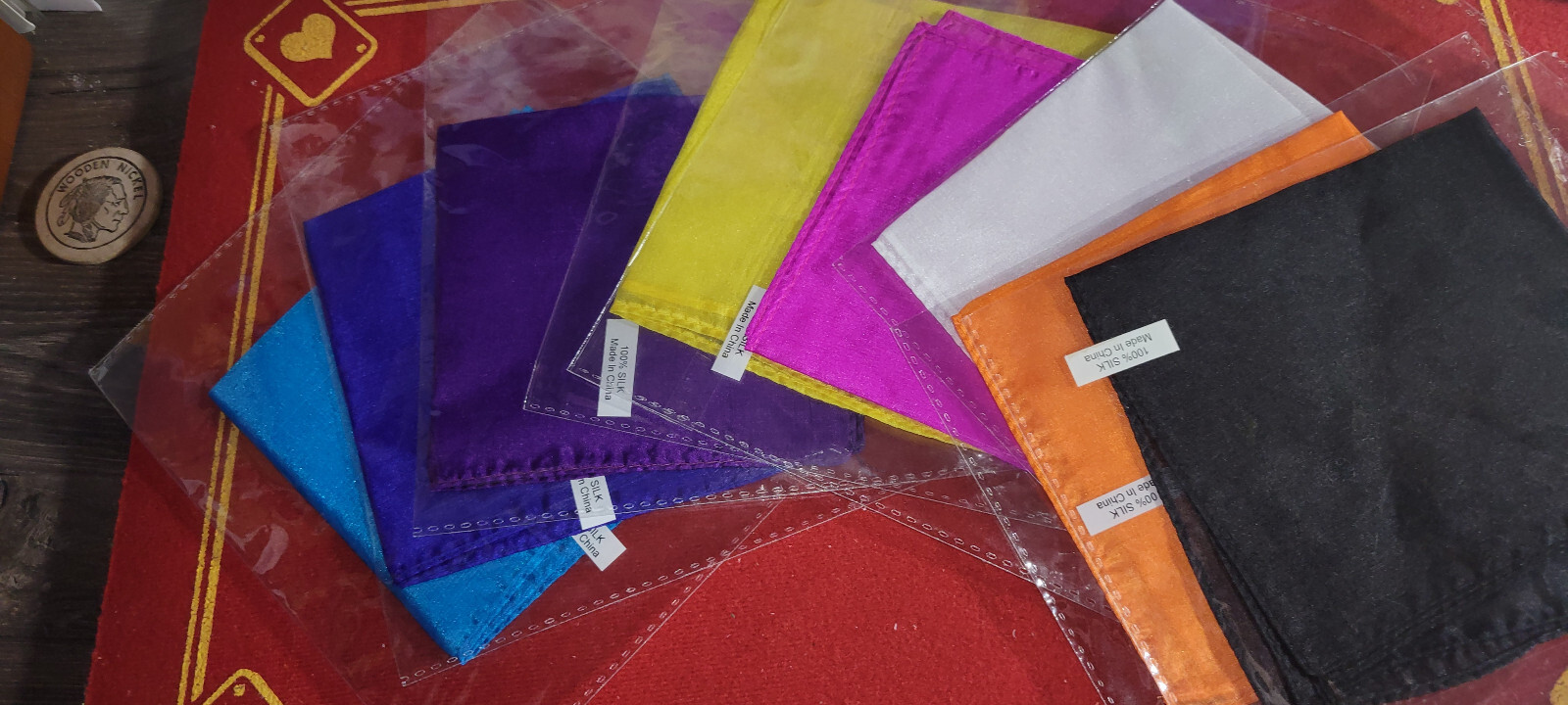 Assorted Silks - 9" (one silk)
