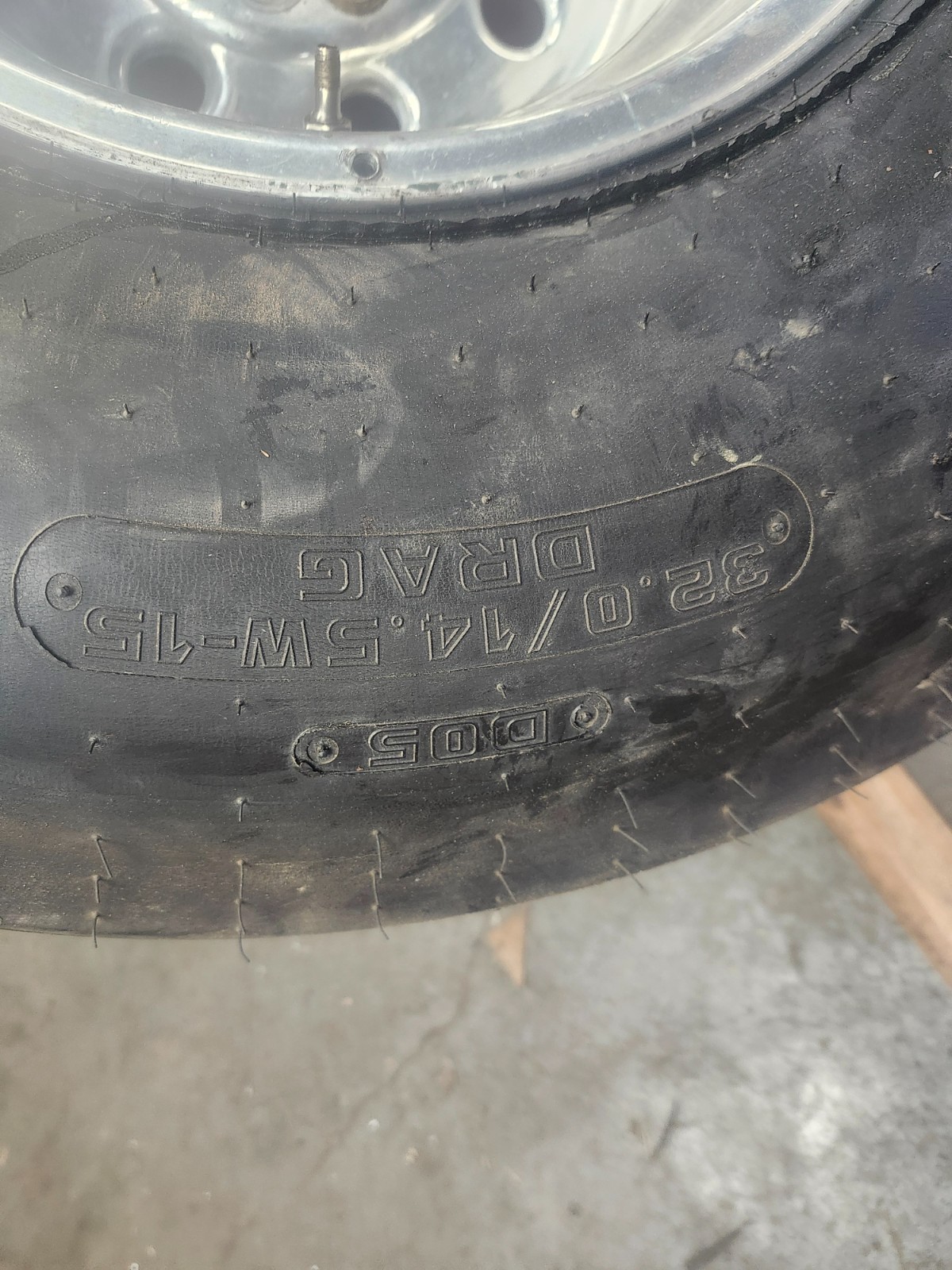 weld draglite wheels with Hoosier tires