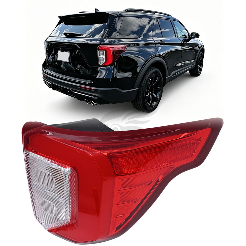 Tail light Right Passenger Side for 2020-2022 Ford Explorer Rear Lamp LB5Z13404F