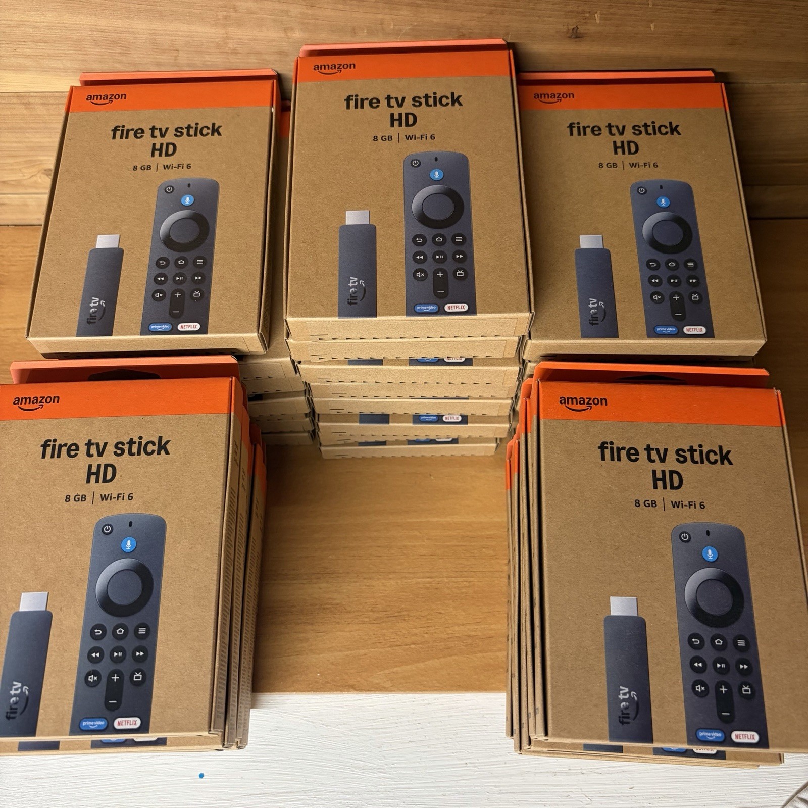 LOT OF 36 Amazon Fire TV Stick HD 2026 Wi-Fi 6 Full HD Streaming Device  Alexa