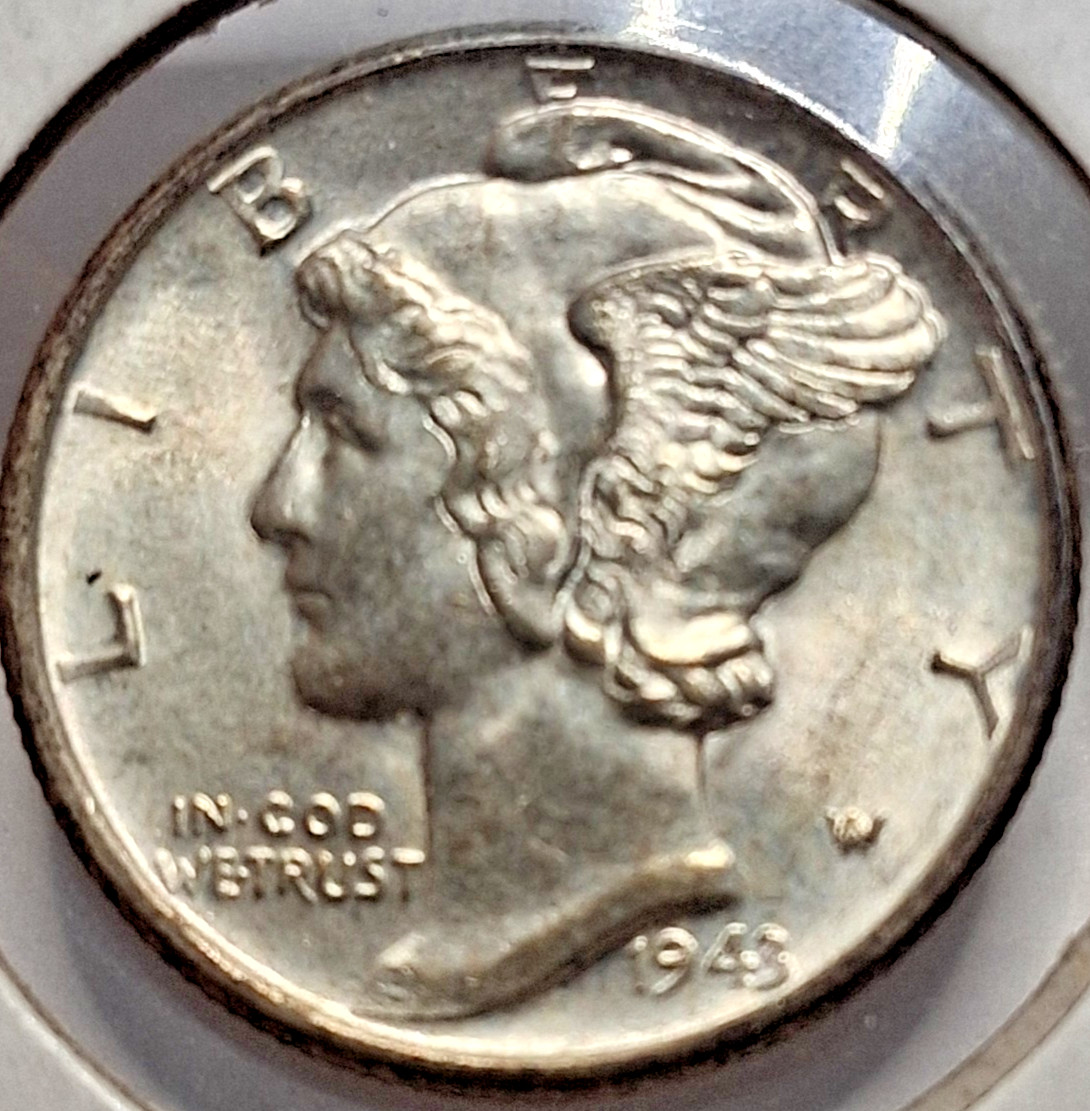 1943 Mercury Dime