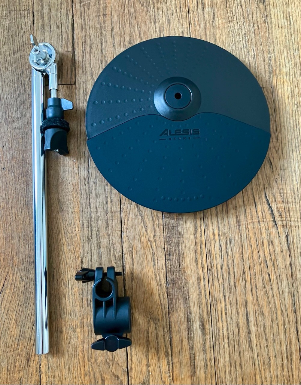 Alesis 10" Cymbal w/21" Arm + Tail & 1.5" Clamp OB Surge Command Drum E-Drums