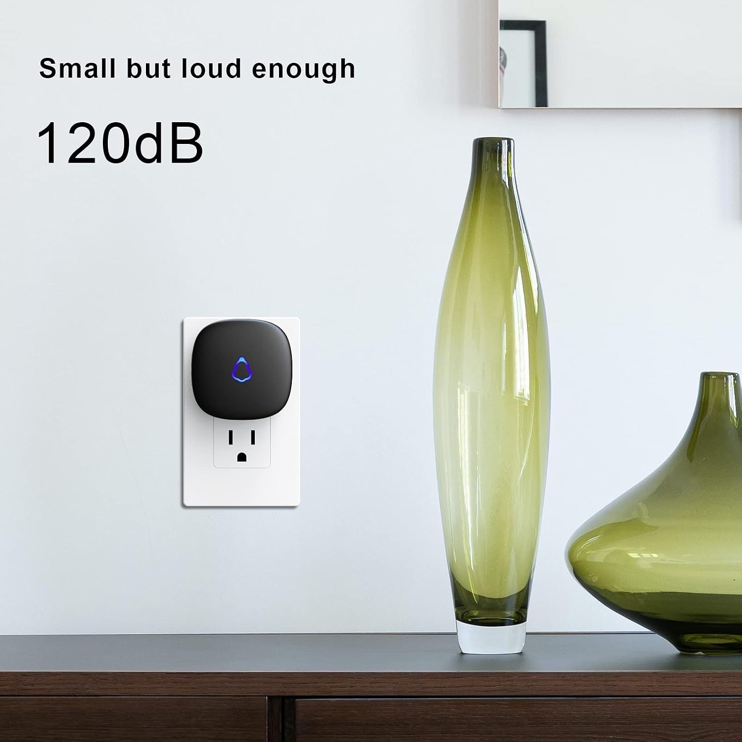 Wireless Doorbell, Easy installation, Waterproof, Adjustable Volume, 58 Chime...