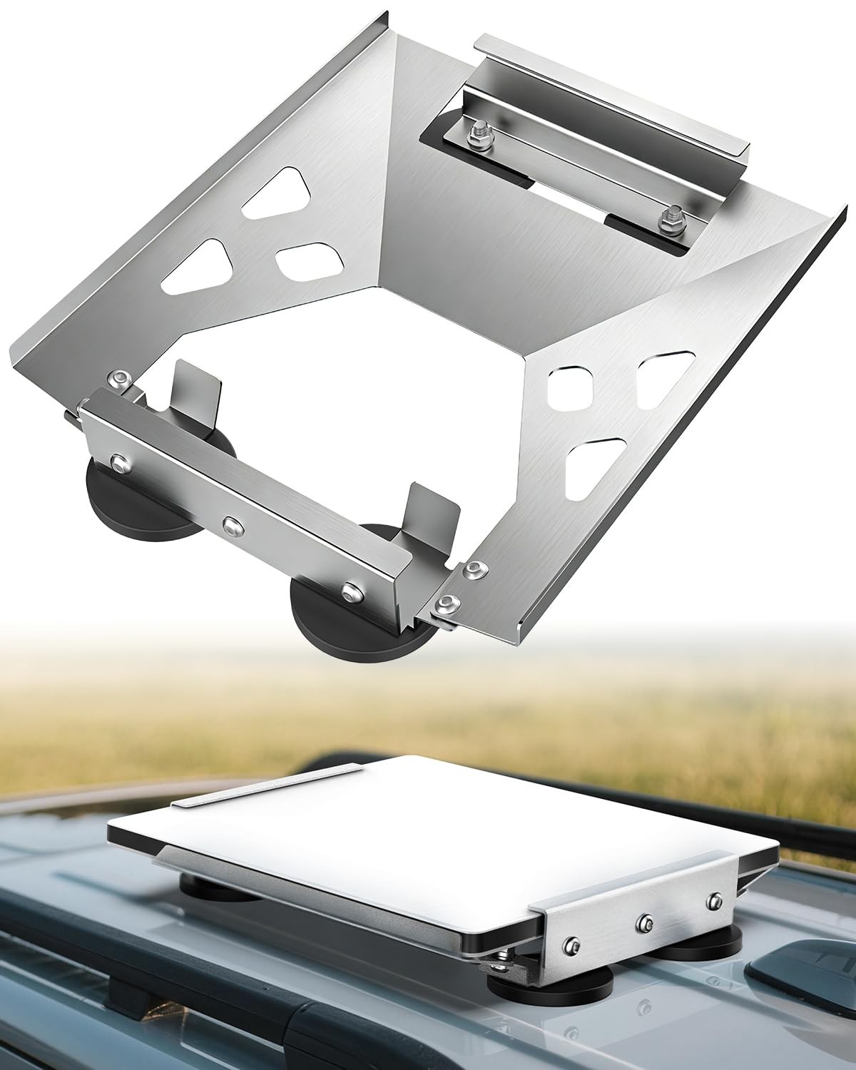 Starlink Mini Flat Magnetic Roof Mount, Ultra-Secure 220 lbs Hold, Quick-Rele...