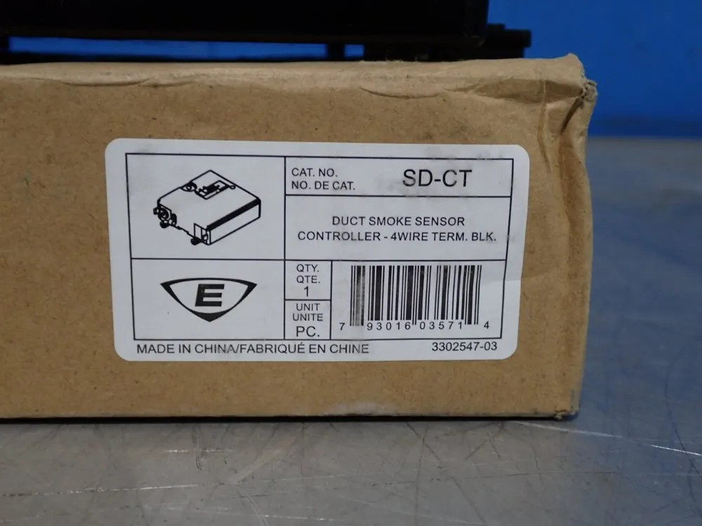 SUPERDUCT DUCT SMOKE SENSOR CONTROLLER 4-WIRE TERMINAL SD-CT