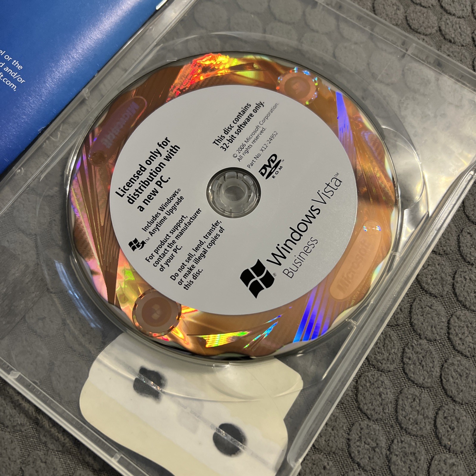 Microsoft Windows Vista Business 32-Bit Y