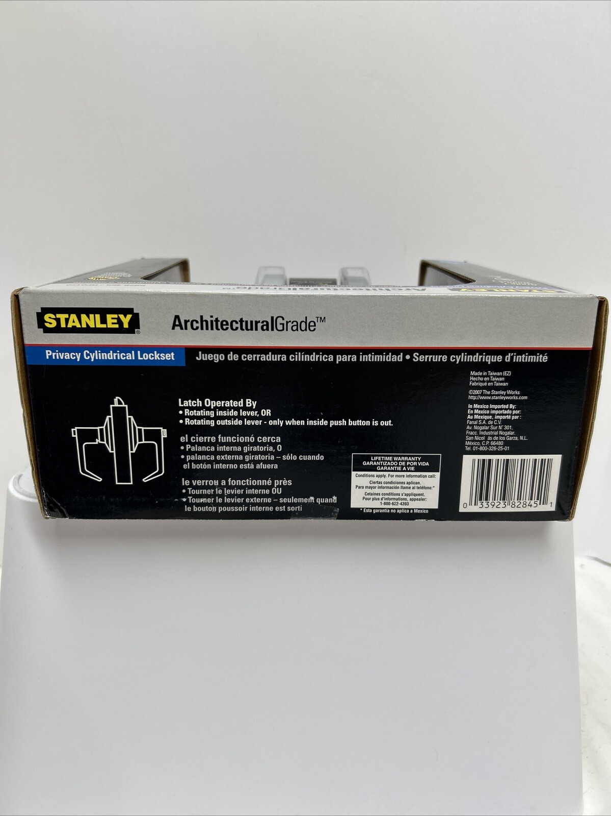 Stanley Architectural Grade Privacy Cylindrical Lock set RP9120