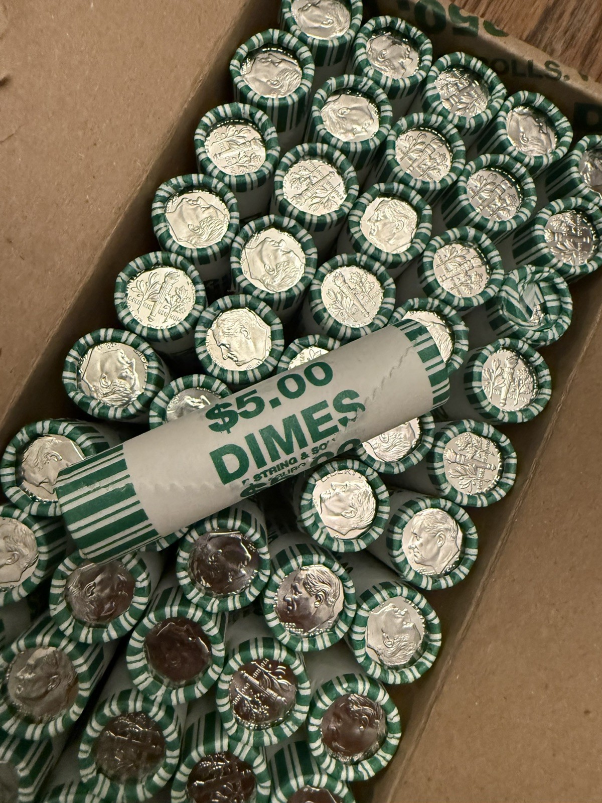 2025 D Denver Mint Roosevelt Dime Uncirculated Rolls
