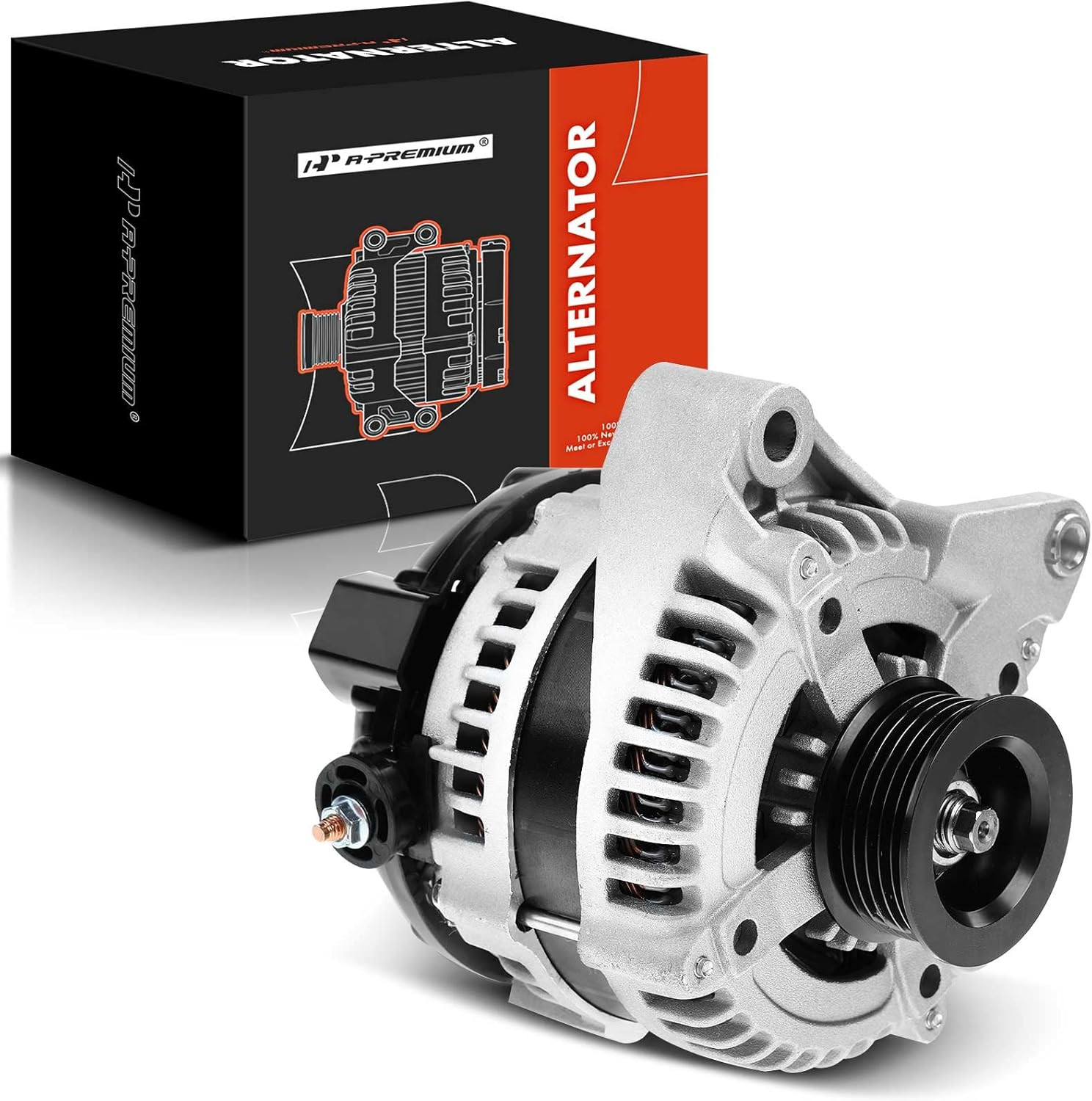 Alternator 130A 12V 6-Groove for Toyota Tundra Sequoia 4.7L V8 2003-2009