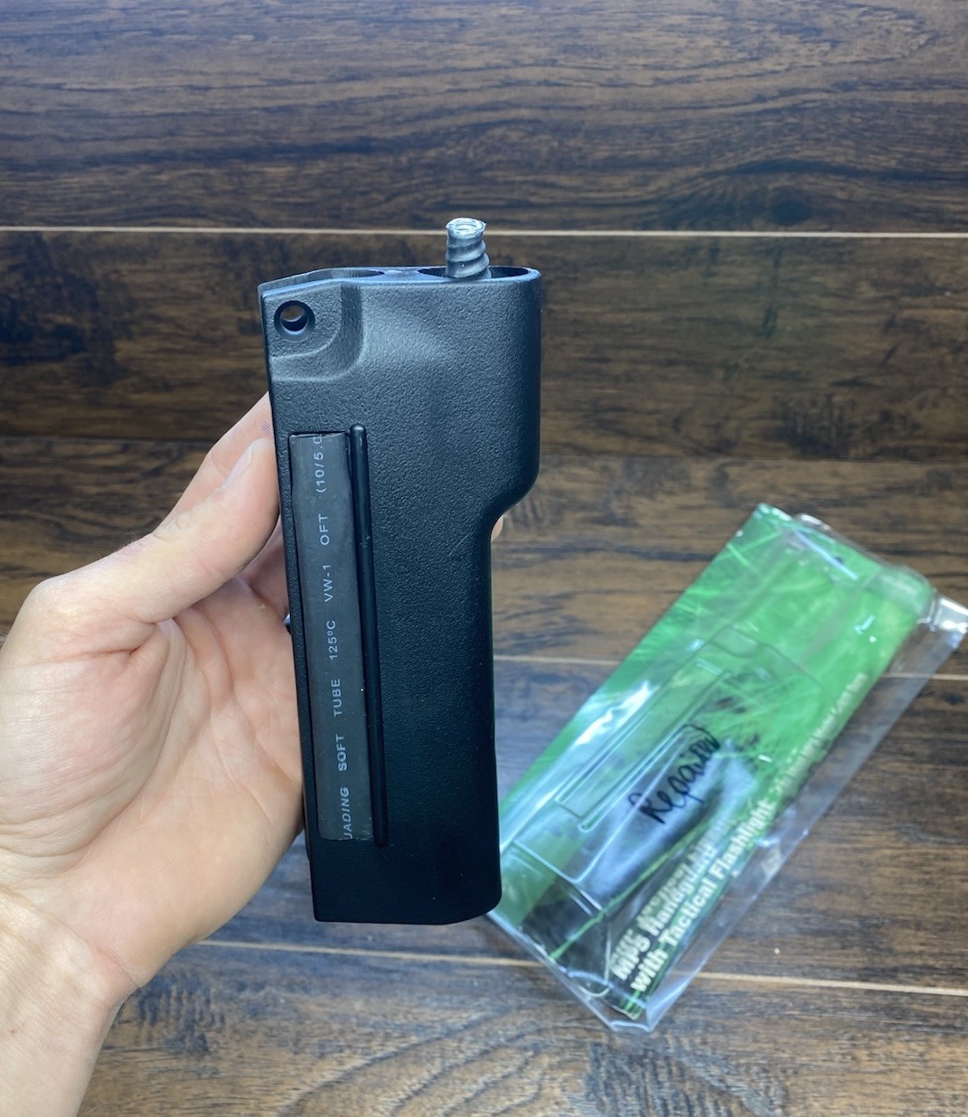 Airsoft AEG Handguard Grip w/ Pressure Button Flashlight – Repaired (Read)