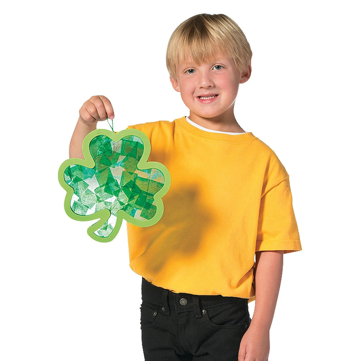 Shamrock Ornament Craft Kit - Craft Kits - 12 Pieces