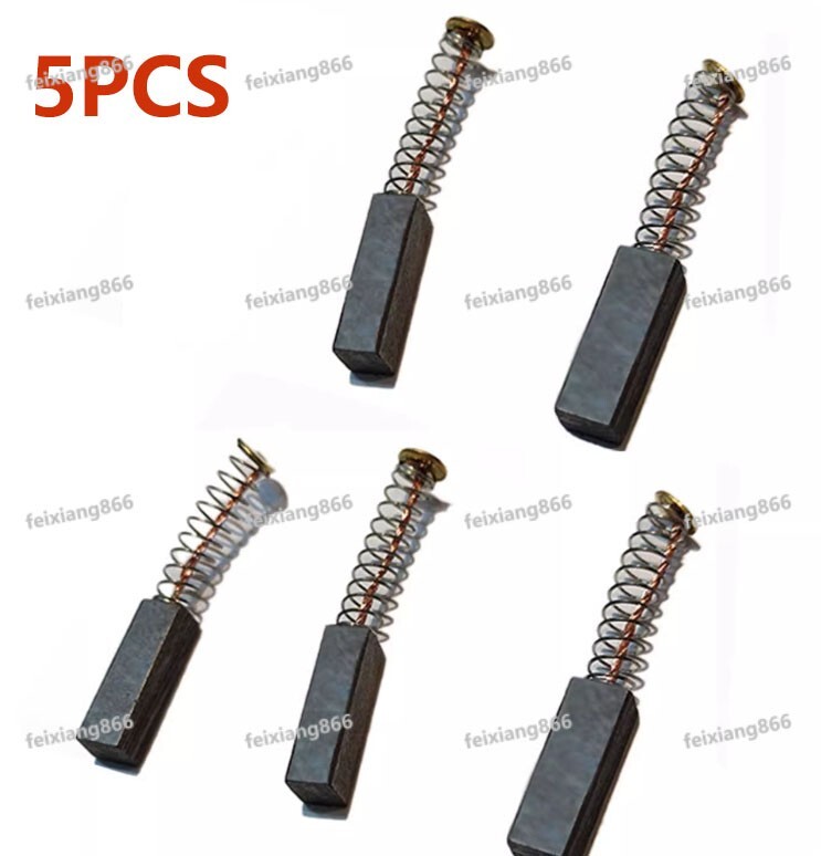 5Pcs Milling Machine Cutter Carbon Motor Carbon Brush Electro Graphite