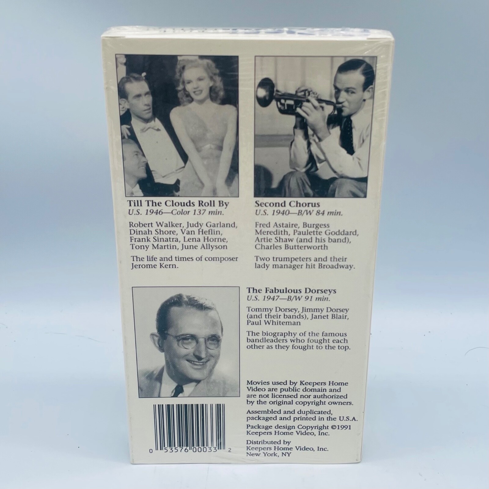 SEALED: Musical Triple Feature VHS