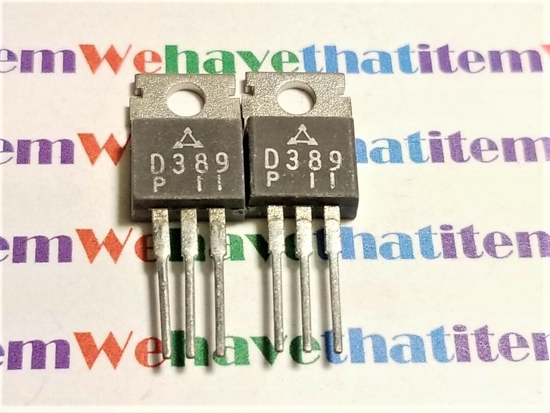 2SD389A / D389A / TRANSISTORS / TO220 / 2 PIECES (qzty)