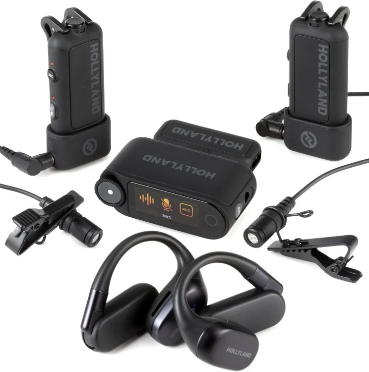 Hollyland Lark Max 2 Ultimate Combo Digital Wireless Microphone System - 2.4GHz