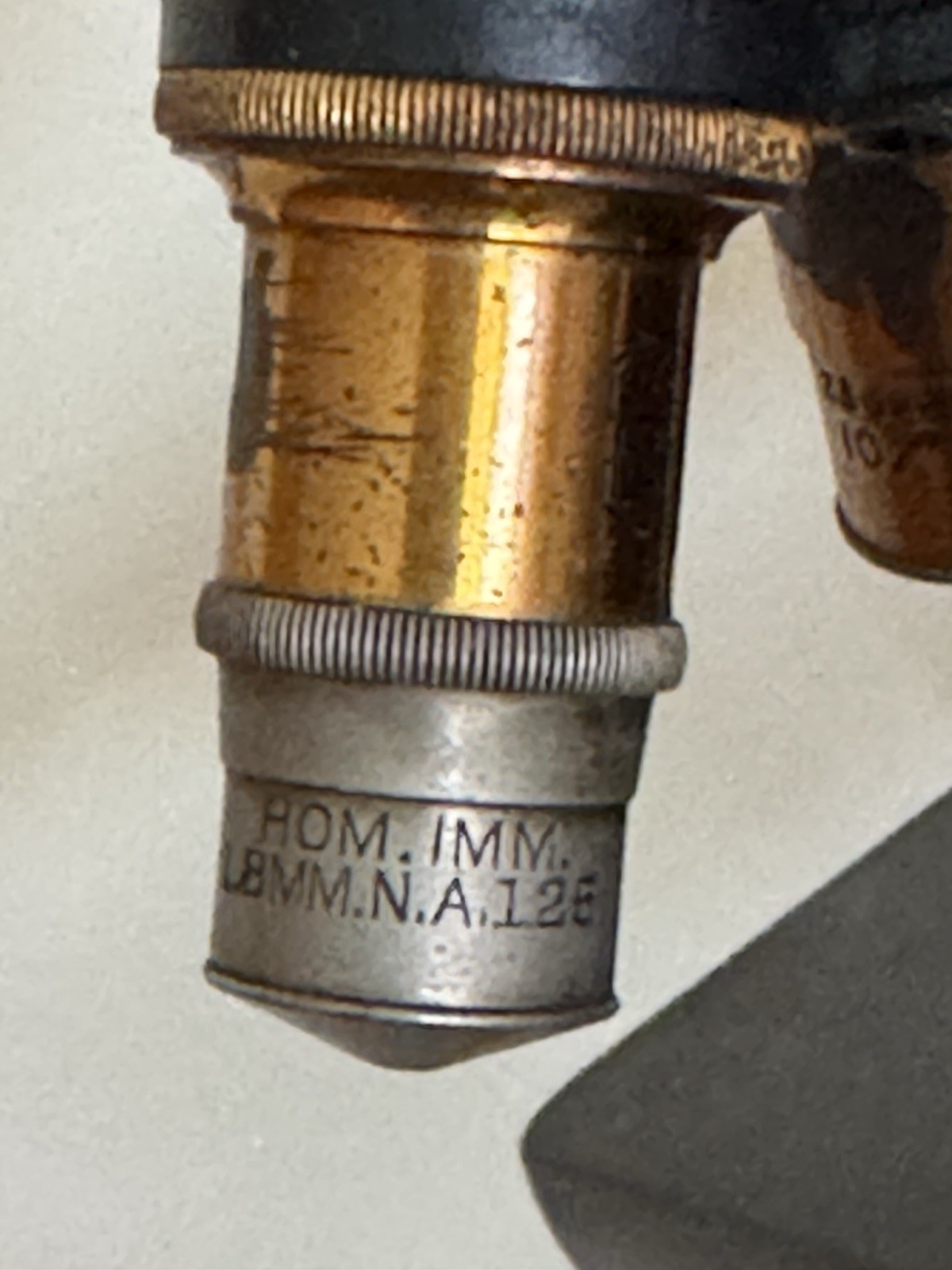 Early Spencer Buffalo USA Antique Microscope Multiple Objectives Original