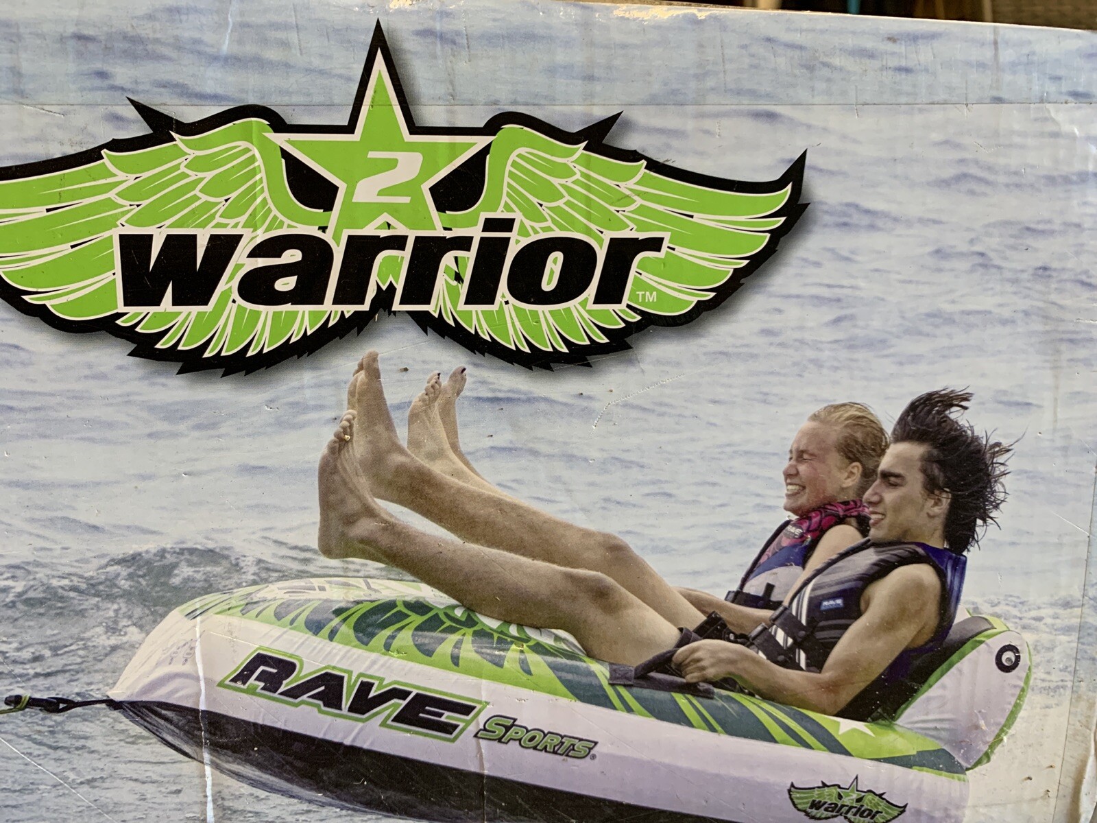 Towable RAVE Sports Warrior II NIB - Sealed - Ships SuperFast UPS