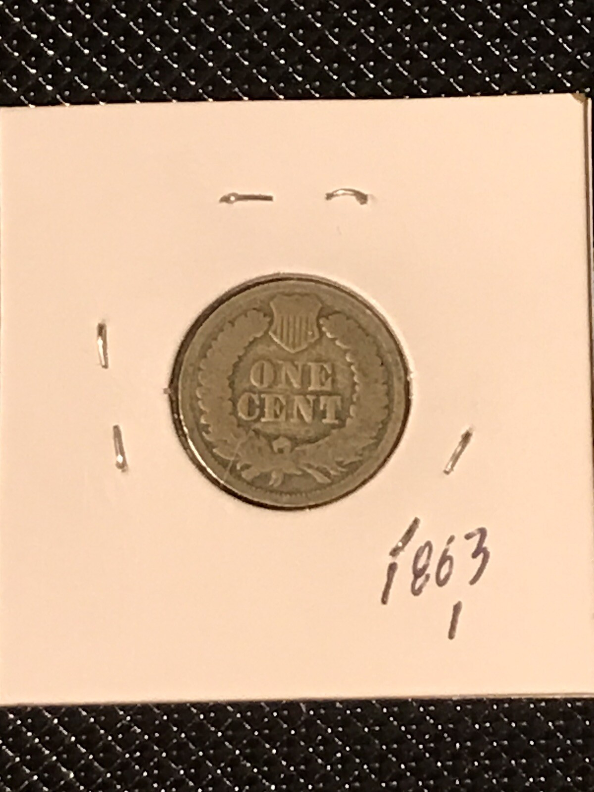 1863 Indian Head Cent