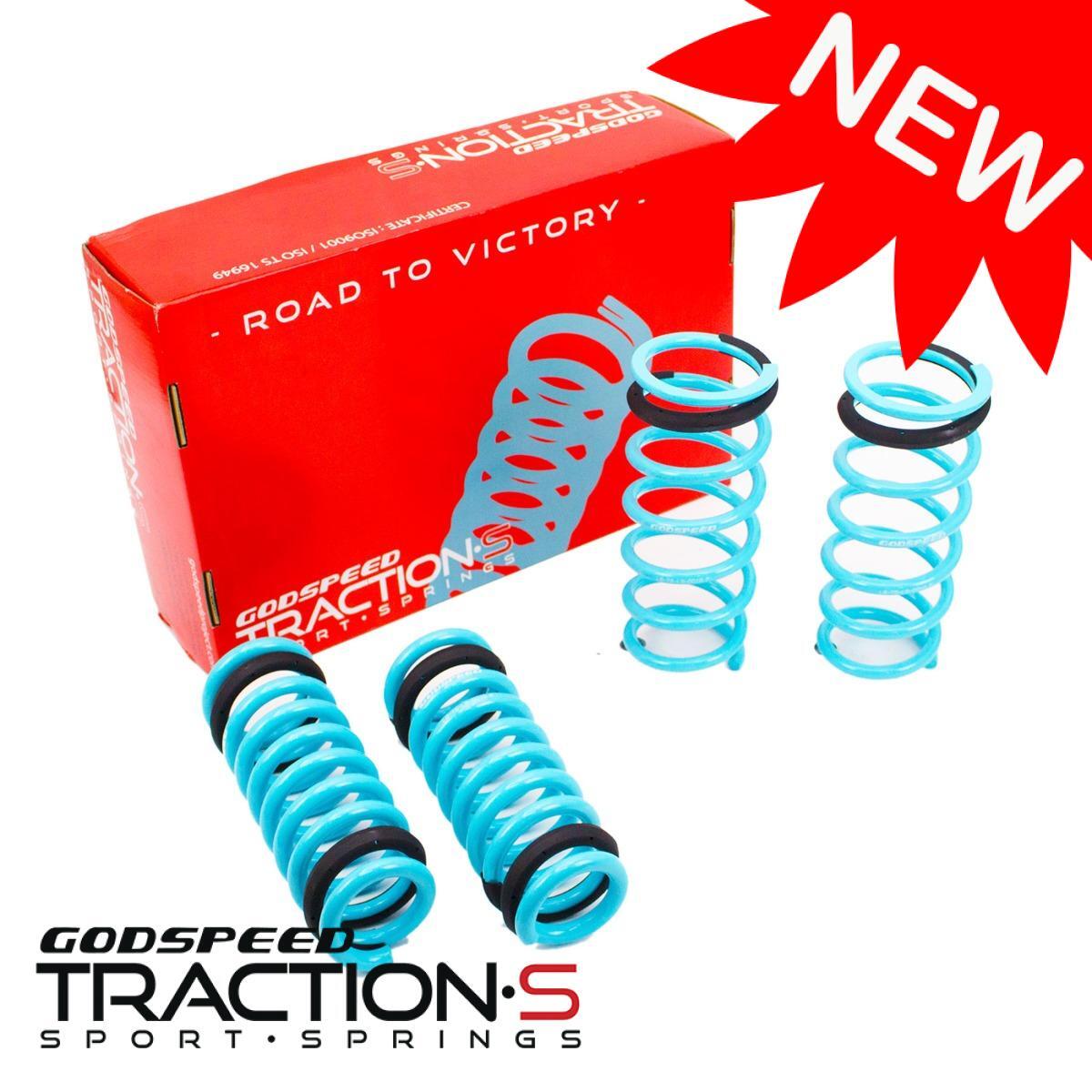 for Lexus IS Sedan F Sport 14-18 Lowering Springs Traction-S By Godspeed