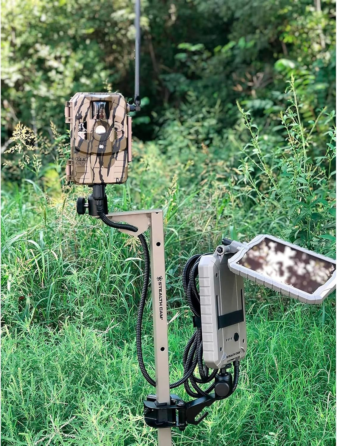 Adjustable 29"-49" Expandable Height 1/4" Tripod Multi-Pivot Stable Rugged Steel