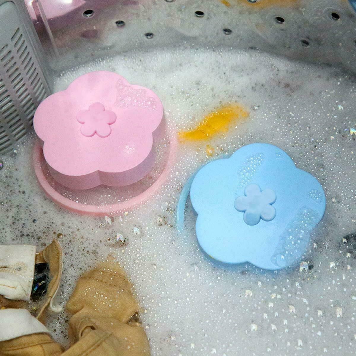 Daisy Laundry Hair Catcher Blue Home Kitchen Durable Multipurpose