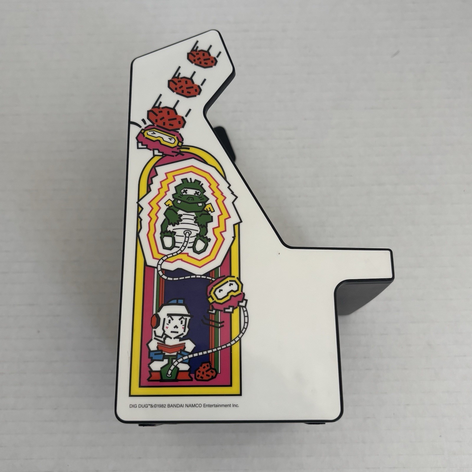 Dig Dug Mini Tabletop Cabinet Arcade Machine Reproduction (No Dpad Joystick)