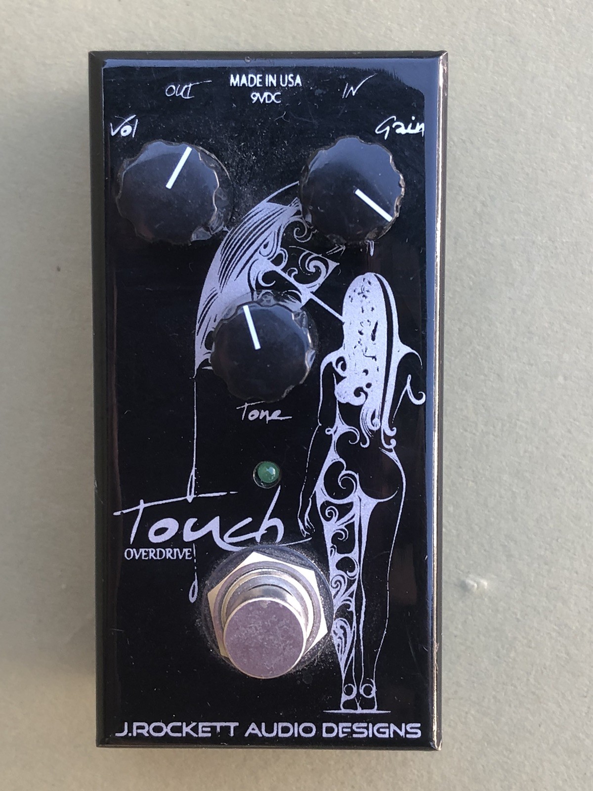 JRocket Touch Overdrive Guitar Effect Pedal