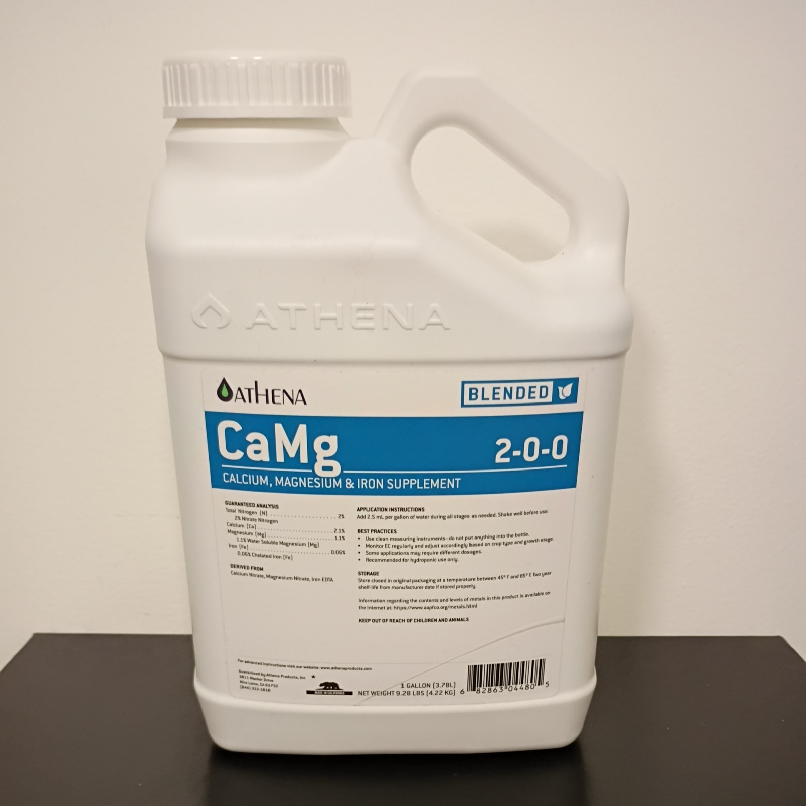Athena CaMg  2-0-0 1Gallon - New & Sealed