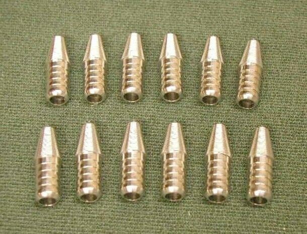 Original Tru-Flite 2117 Aluminum Nock Inserts - NOS Dozen -Repair Damaged Arrows