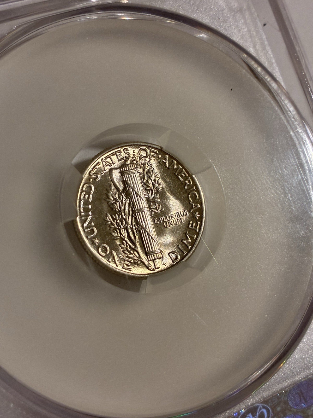 1944-P Mercury Dime CAC MS65FB