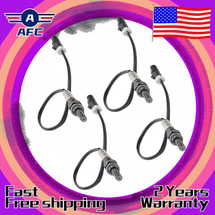 4pcs Oxygen Sensor1/2 for 2004-2010 Ford Explorer V6 4.0L 4.6L 2000-03 F-150 AFC