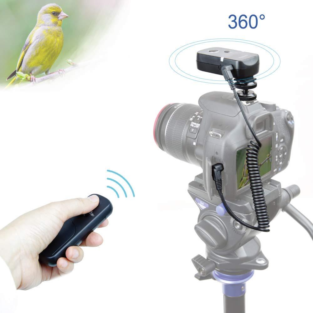 360 Angle Shutter Release Wireless Remote 100M for Nikon D5500 D7200 D7100 D5200