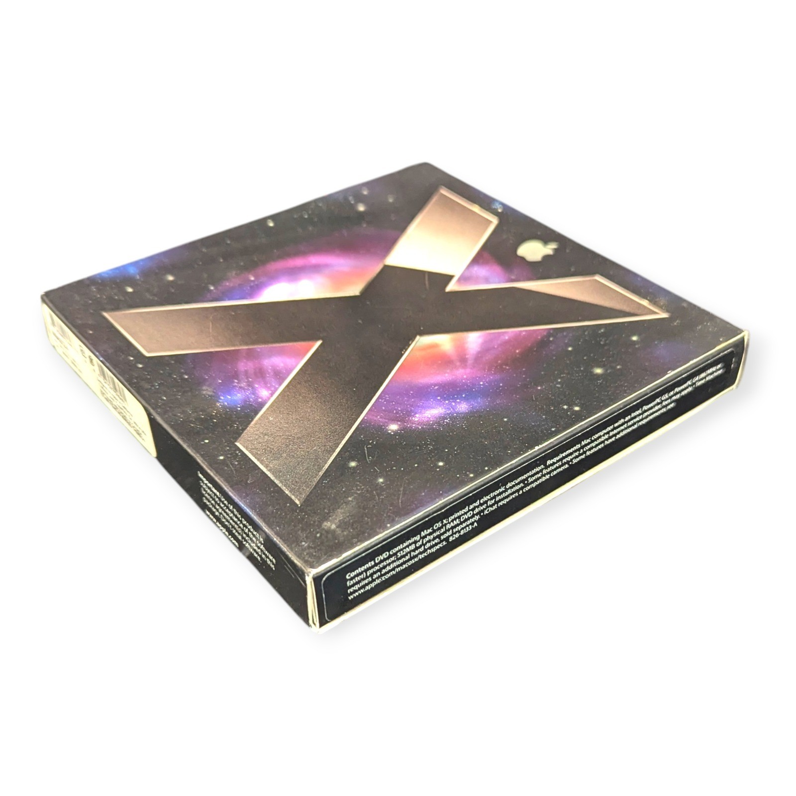 Apple Mac OS X Leopard Version 10.5.1 Install DVD Retail Box MB422Z/A 2007 V